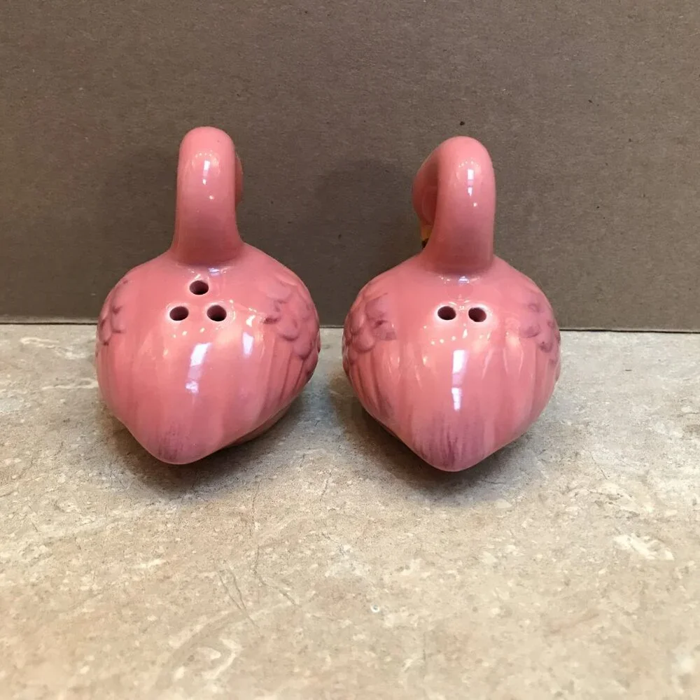 Flamingo Salt and Pepper Shakers